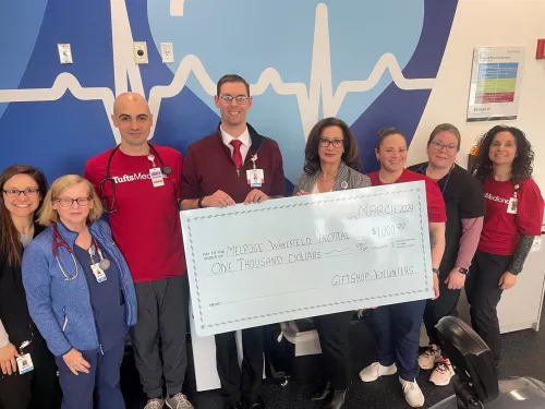 MelroseWakefield Hospital donation